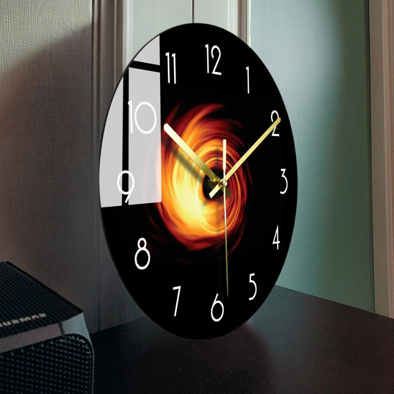 Cauzac™ Artistic Glass Wall Clock for Stylish Interiors