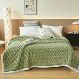 Cauzac™ Cozy 3D Turtle Shell Jacquard Throw Blanket