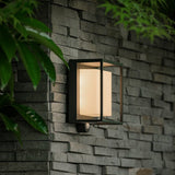 Cauzac™ Contemporary Solar-Powered LED Outdoor Wall Light – Waterproof Design