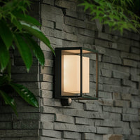 Cauzac™ Contemporary Solar-Powered LED Outdoor Wall Light – Waterproof Design