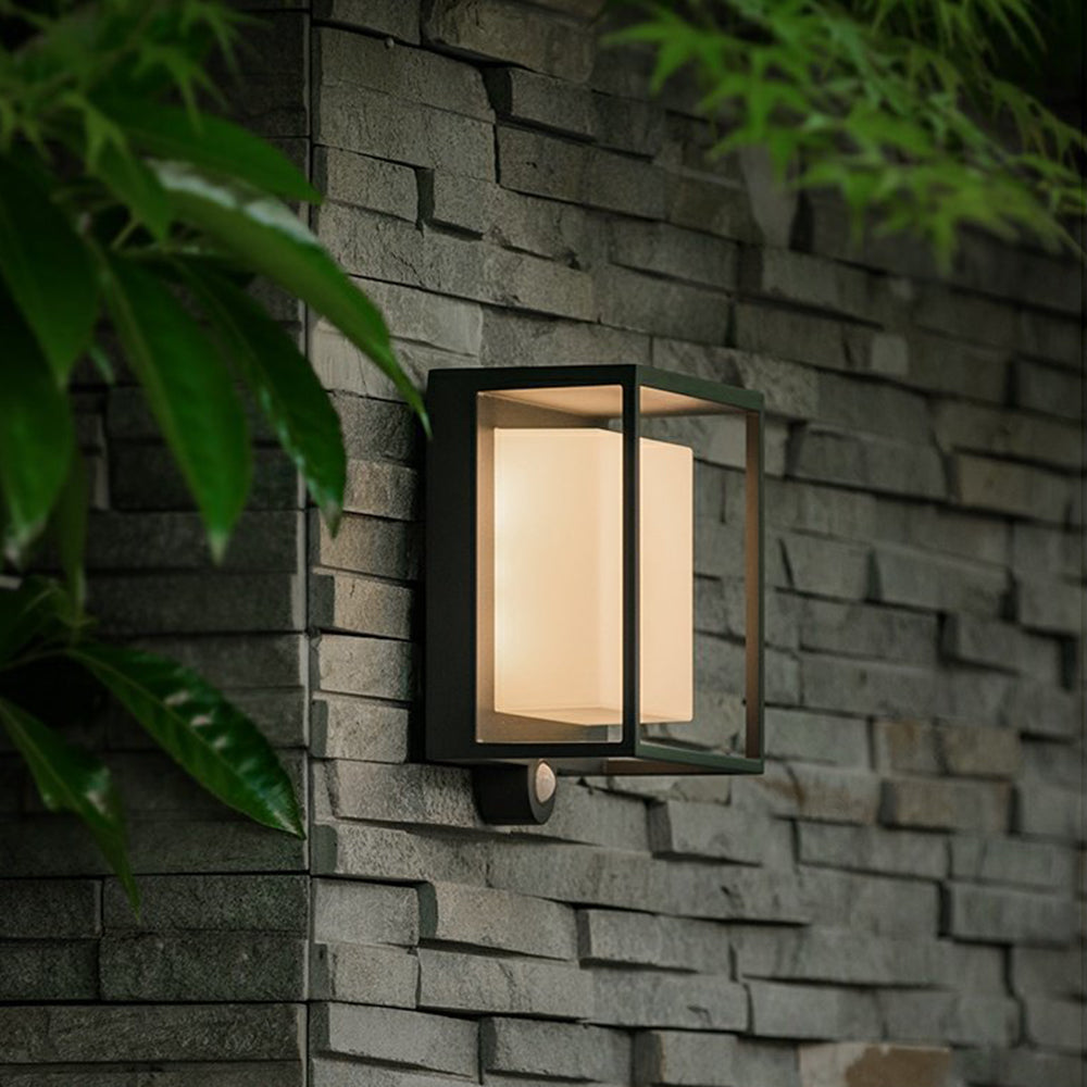 Cauzac™ Contemporary Solar-Powered LED Outdoor Wall Light – Waterproof Design