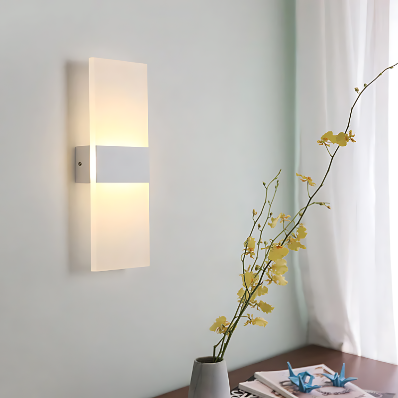 Cauzac™ Contemporary Touch-Sensor LED Wall Light with USB Charging