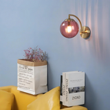 Cauzac™ Modern Glass Globe Wall Lamp for Elegant Interiors