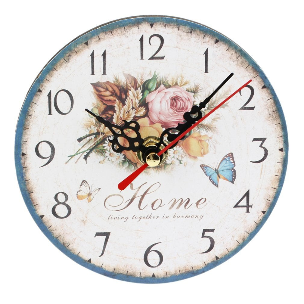 A collection of unique, modern, and small wall clocks for living rooms and bedrooms