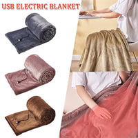 Cauzac™ Cozy Flannel Heated Throw Blanket for Comfort and Warmth