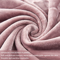 Cauzac™ Cozy Flannel Heated Throw Blanket for Comfort and Warmth