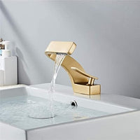Cauzac™ Stylish Waterfall Bathroom Tap – Luxe Cascading Water Flow Mixer