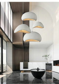 Cauzac™ Wabi-Sabi Minimalist Pendant Light – Modern Dining Room & Living Room Decor