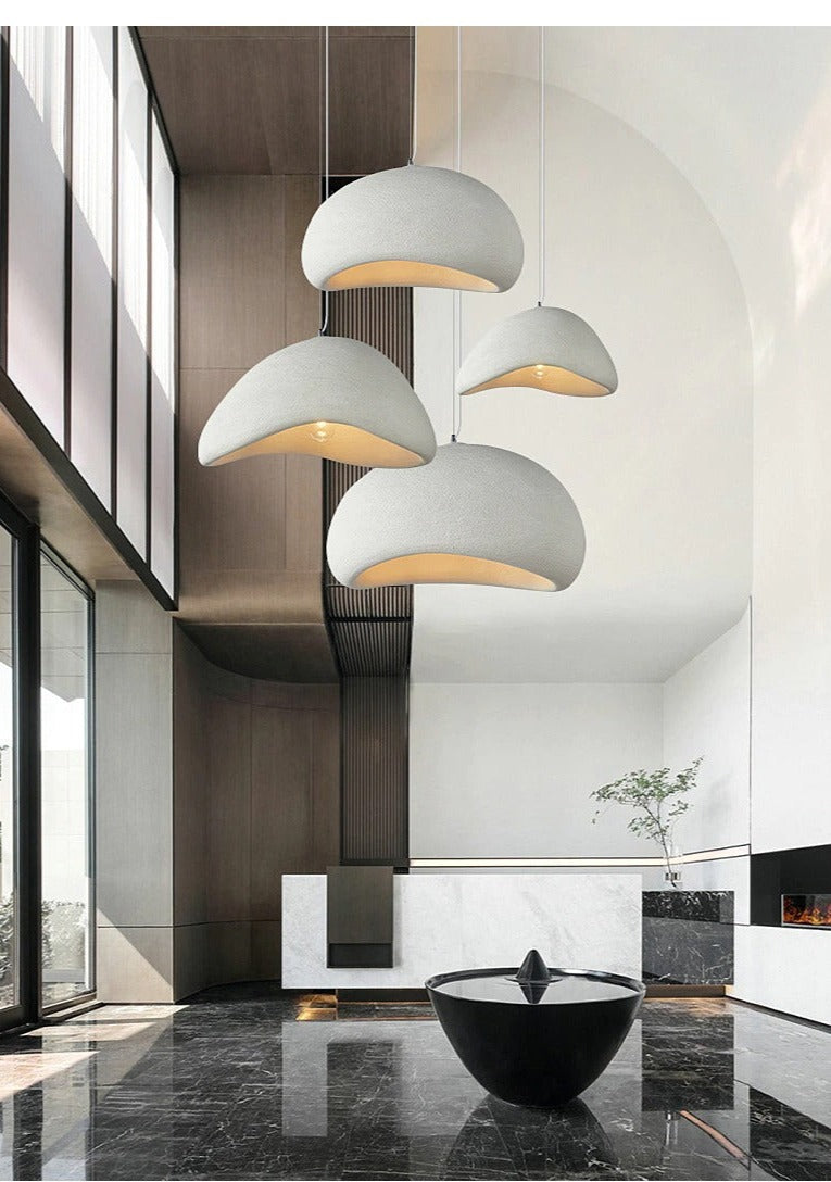 Cauzac™ Wabi-Sabi Minimalist Pendant Light – Modern Dining Room & Living Room Decor