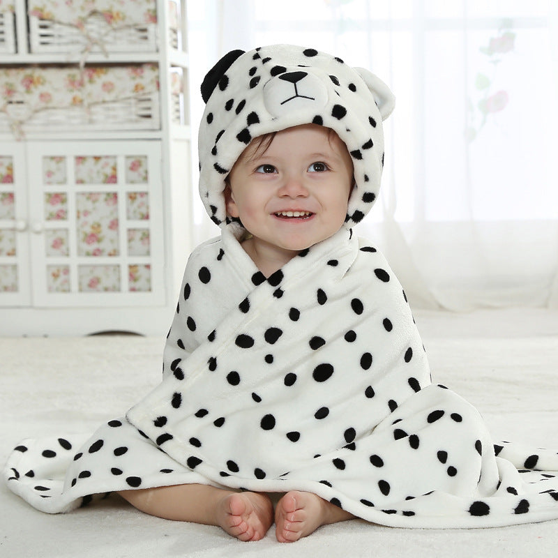 Cauzac™ Cosy Hooded Children's Bathrobe – Soft & Quick-Drying Comfort