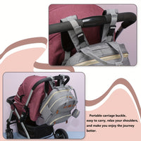 Cauzac™ Ultimate 5-Piece Baby Diaper Bag Set for New Parents