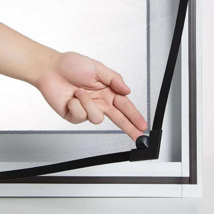 Cauzac™ Magnetic Mosquito Screen for Windows – Easy Bug Barrier