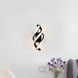 Cauzac™ Sleek Spiral LED Wall Light for Modern Elegance