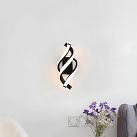 Cauzac™ Sleek Spiral LED Wall Light for Modern Elegance