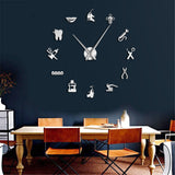 Cauzac™ Elegant Wall Clock for Dentist Offices