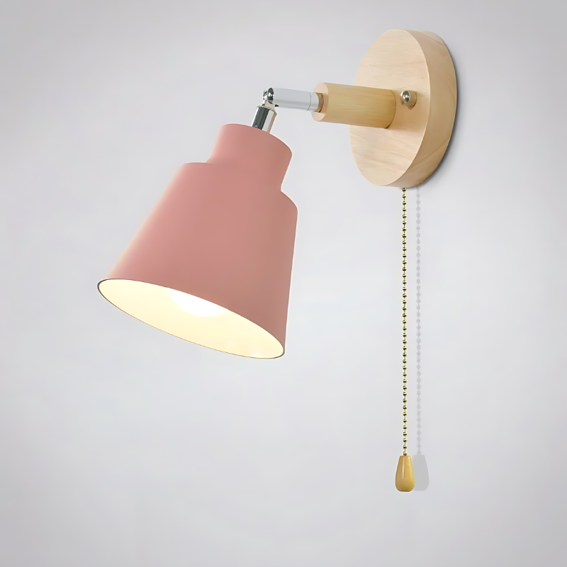 Cauzac™ Stylish Swiveling Wall Lamp with Pull Chain Switch