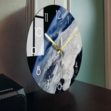 Cauzac™ Artistic Glass Wall Clock for Stylish Interiors