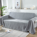 Cauzac™ Dustproof Sofa Throw Covers with Tassel for Stylish Protection