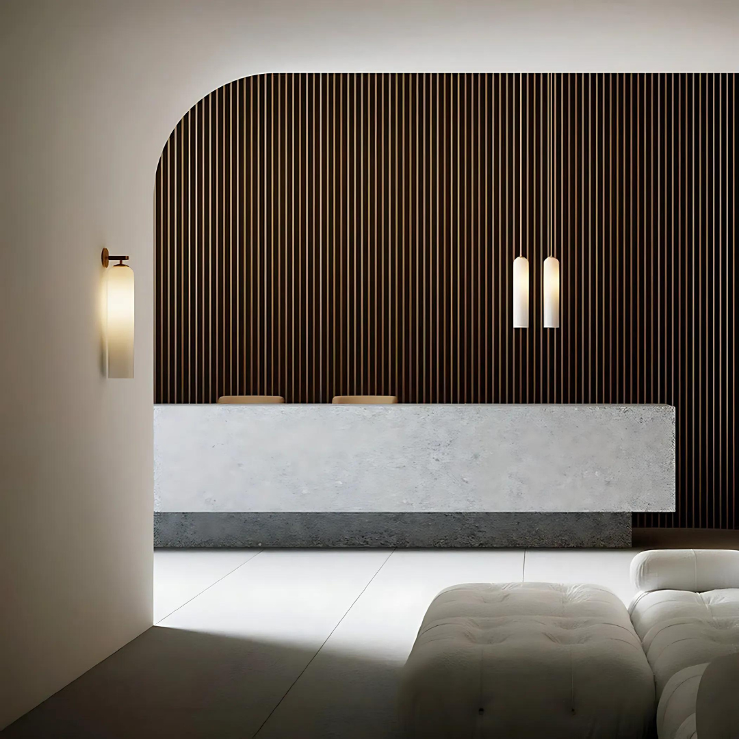 Cauzac™ Elegant Glass Wall Lamp for Sophisticated Ambience