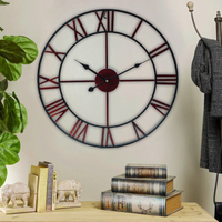 Cauzac™ Grand Iron Vintage Wall Clock