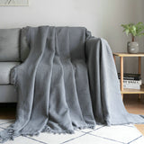 Cauzac™ Breathable Soft Knit Throw Blankets for Cozy Living