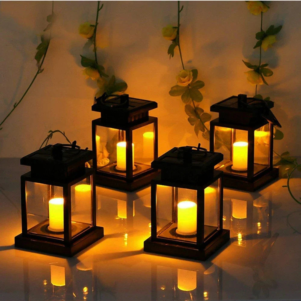 Cauzac™ Solar Candle Lantern for Ambient Outdoor Lighting