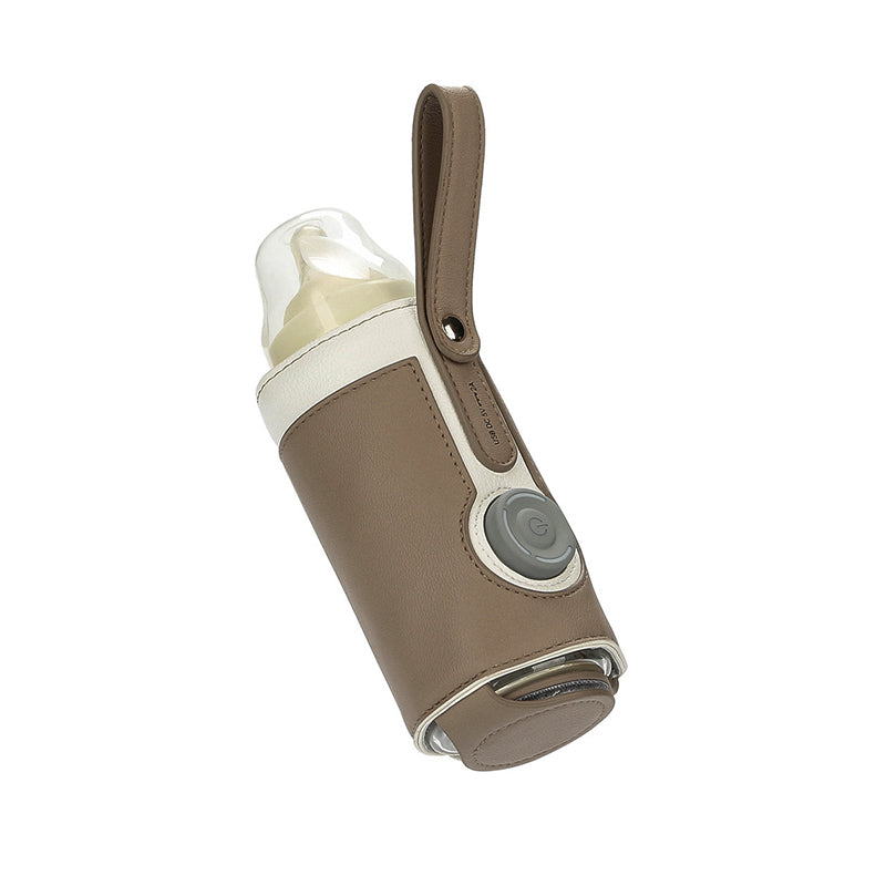 Fast-heating infant bottle warmer with universal compatibility.