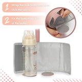 Portable Baby Bottle Warmer – 3-Speed Heating Milk Bag for Busy Moms