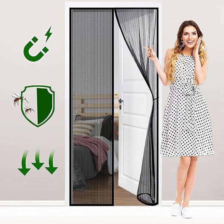 Cauzac™ Magnetic Insect Screen – Fresh Air and Bug-Free Living
