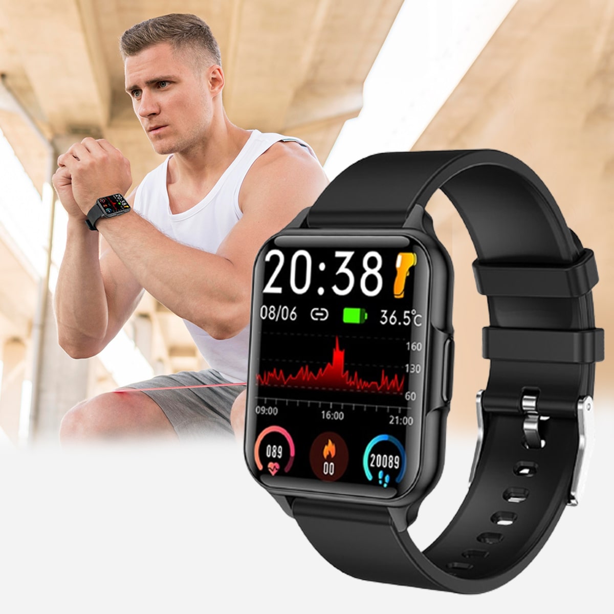 Cauzac™ Advanced Smartwatch — Elevate Your Digital Experience
