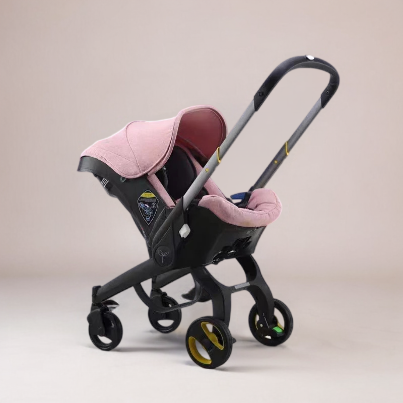 Cauzac™ TravelMate: 2-in-1 Baby Stroller & Car Seat