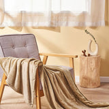 Cauzac™ Cozy Flannel Heated Throw Blanket for Comfort and Warmth