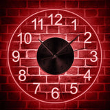 Cauzac™ LED-Illuminated Acrylic Wall Clock – Modern and Stylish