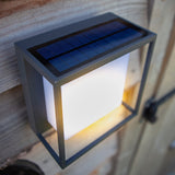 Cauzac™ Contemporary Solar-Powered LED Outdoor Wall Light – Waterproof Design