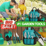 Cauzac™ Complete 11-Piece Aluminum Garden Tools Set