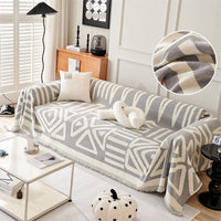 Cauzac™ Boho Geometric Anti-Scratch Sofa Protector