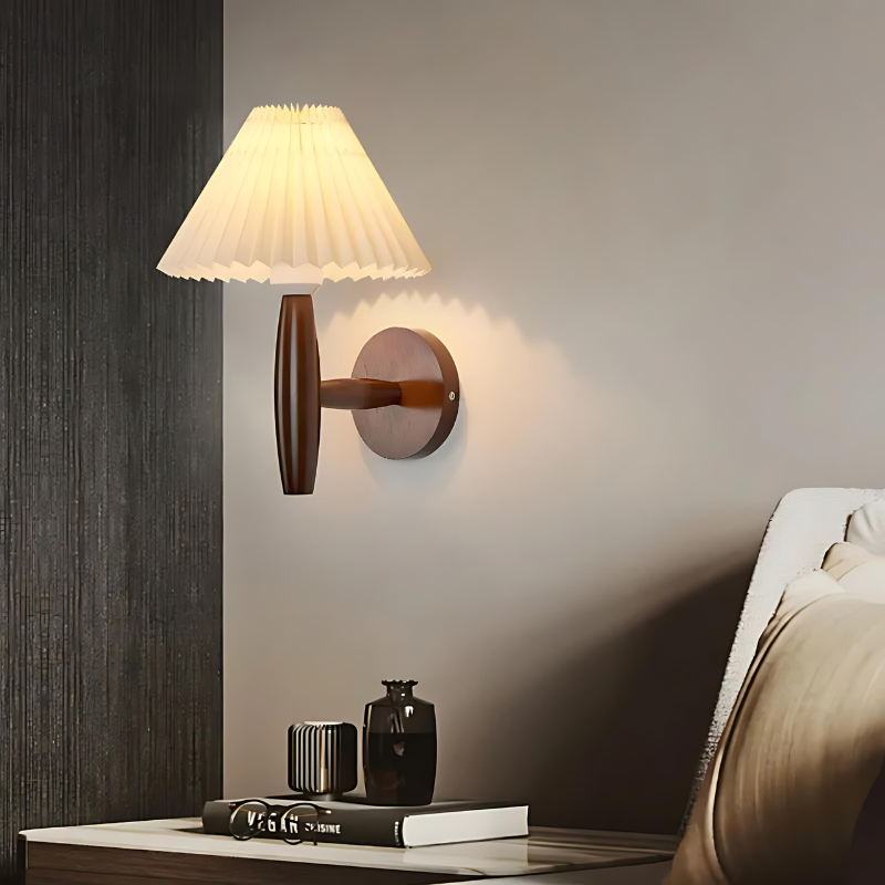 Cauzac™ Scandinavian Modern Wood Wall Lamp