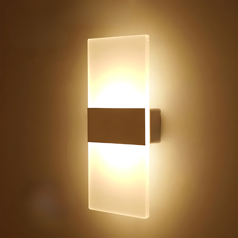 Cauzac™ Contemporary Touch-Sensor LED Wall Light with USB Charging