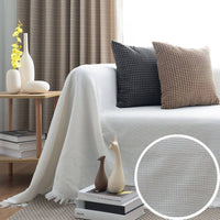 Cauzac™ Breathable Soft Knit Throw Blankets for Cozy Living