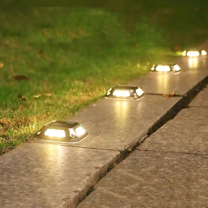 Cauzac™ Eco-Friendly Solar Path Light for Elegant Outdoor Illumination