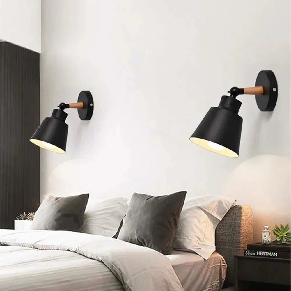 Motion sensor LED wall light for indoor and outdoor use with smart home integration