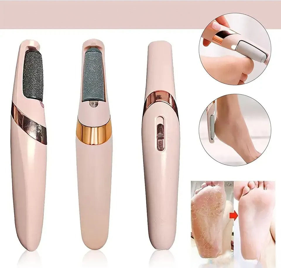 Electric foot file for callus removal and foot treatment