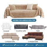 Cauzac™ Premium Faux Rabbit Fur Non-Slip Sofa Covers