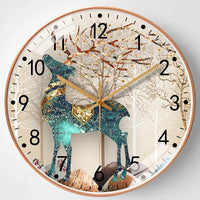 modern wall clock in a stylish and contemporary design