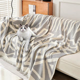 Cauzac™ Boho Geometric Anti-Scratch Sofa Protector