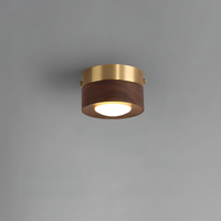 Cauzac™ Elegant Walnut LED Ceiling Light