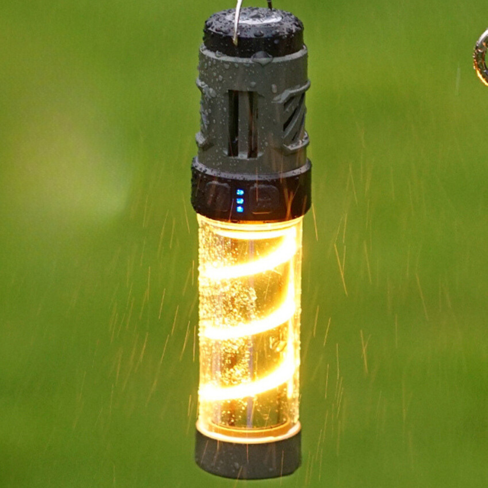 Cauzac™ Rechargeable Outdoor Mosquito Repellent Lamp with Ambient Light