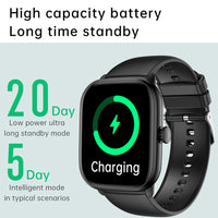 Cauzac™ Advanced Blood Monitoring Smartwatch - Black