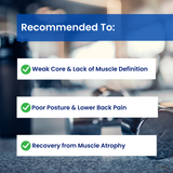 Cauzac™ Advanced EMS Ab Stimulator for Core Strengthening