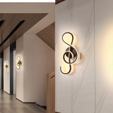 Modern wall light with designer lighting features for living room